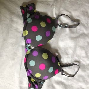 Polka dot bra